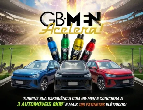 Sorteio: Sorteio Acelera GBMen: concorra a barras de ouro e patinetes elétricos