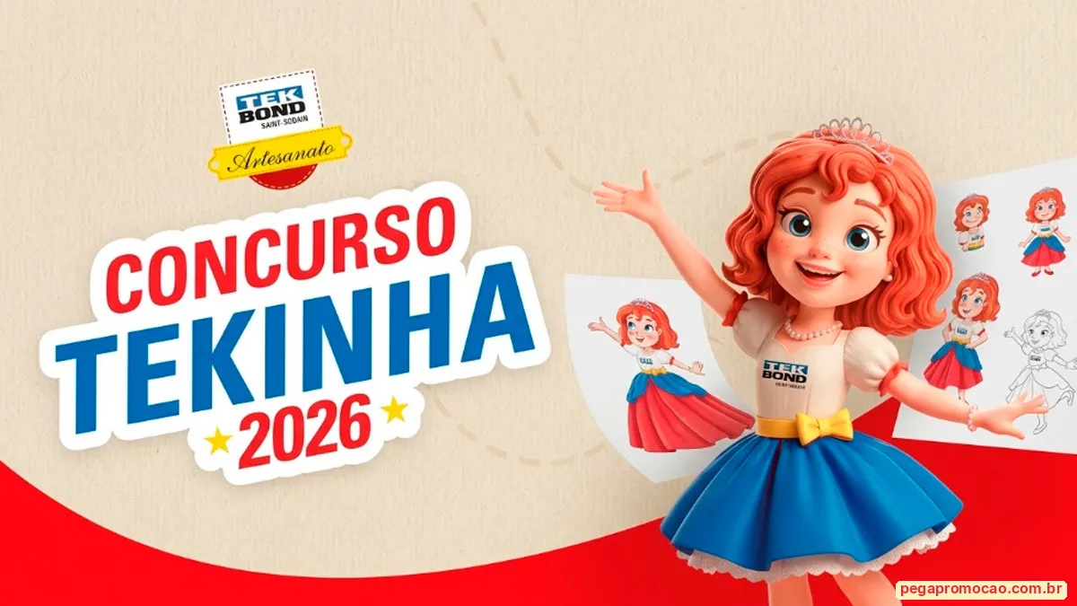 Sorteio: Concurso Tekbond: Crie uma boneca Tekinha e concorra a vale-presentes de até R$ 3.000